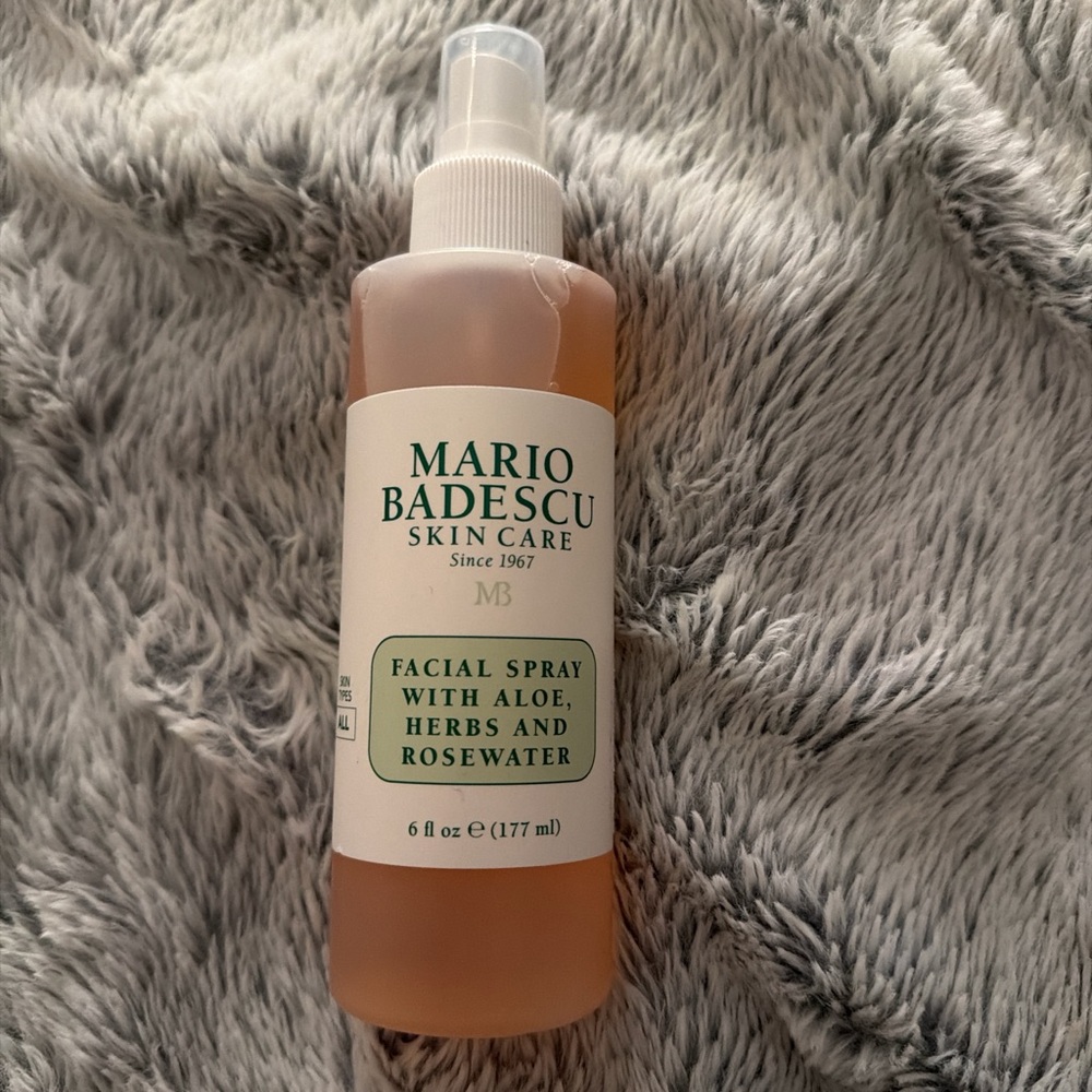Mario Badescu Facial Spray with Aloe, Herbs, and Rosewater - Pink